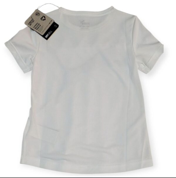 Puma Camiseta Blanca Niños Drycell – Talla XS (7-8 Años) - Image 2