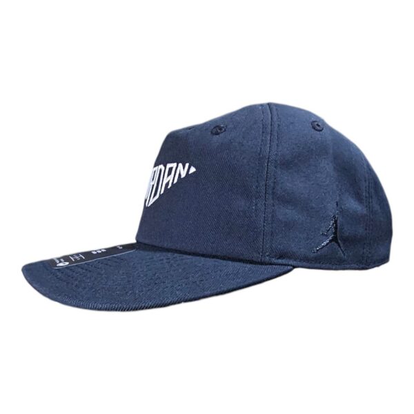 Gorra Jordan Logo Triangular Negra - Talla S/M Ajustable - Image 2